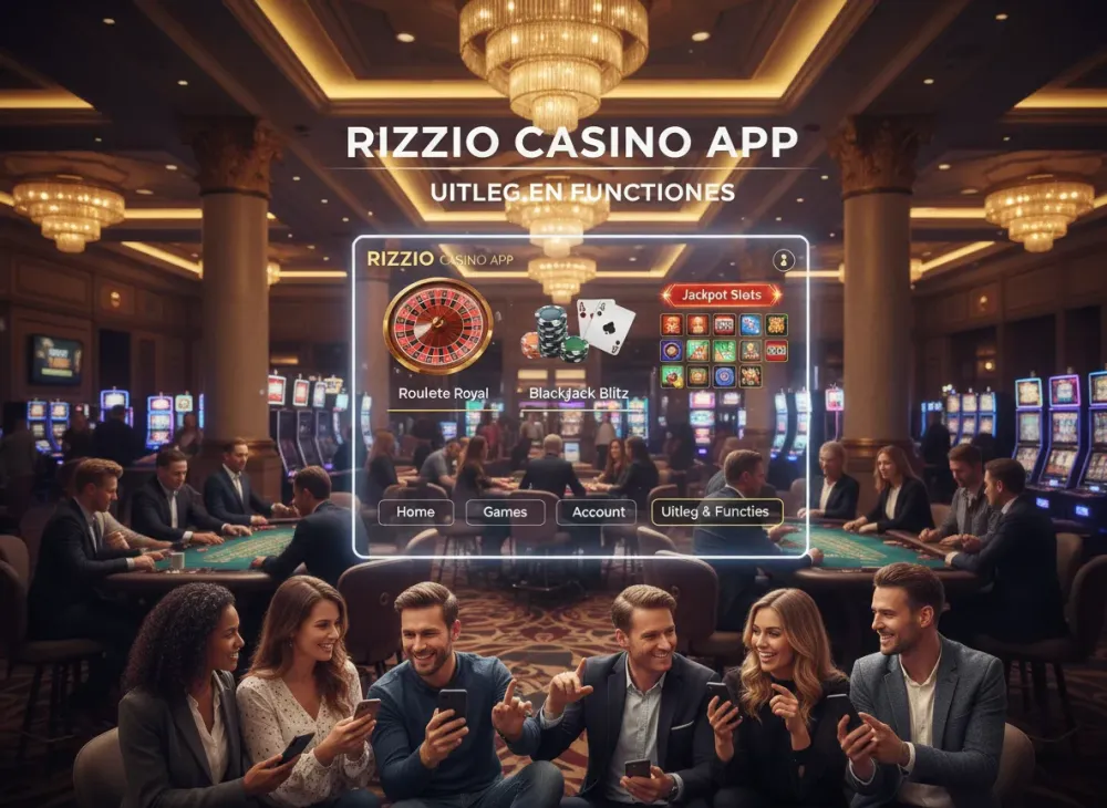 Rizzio casino app uitleg en functies voor spelers
