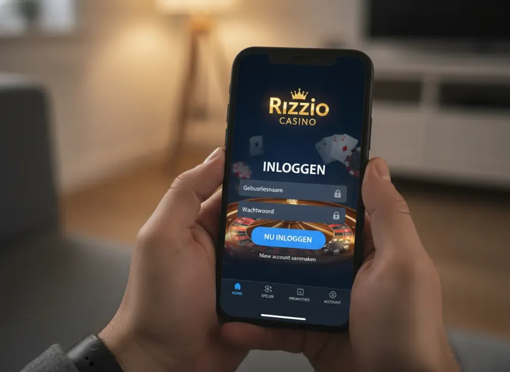 Rizzio casino login stappen en accountbeheer uitleg