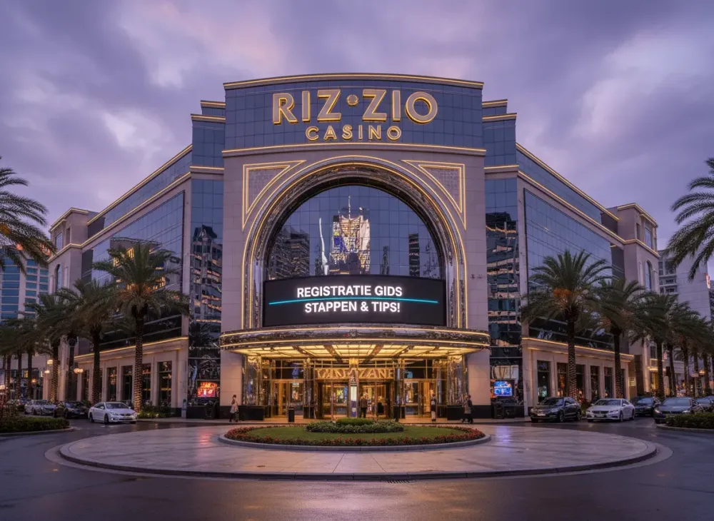 Rizzio casino registratie gids met stappen en tips